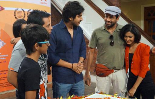 Cake cutting: Veera completes two years