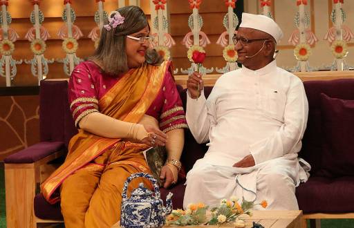 Ali Asgar and Anna Hazare