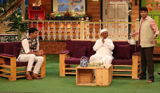 Anna Hazare on The Kapil Sharma Show