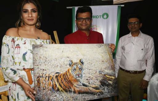 Raveena Tandon & Gracy Singh grace wildlife photography exhibition