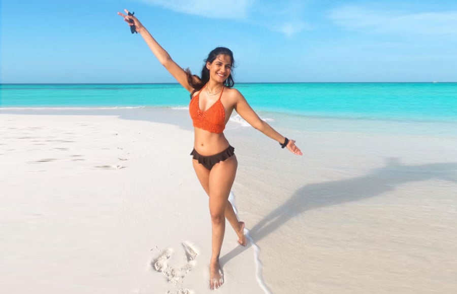 Shreya Dhanwanthary Sizzles In Bikini As She Enjoys Her Vacation At The