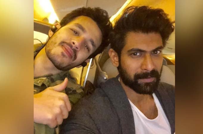 Throwback Photo Of Rana Daggubati And Akhil Akkineni Having A Gala Time