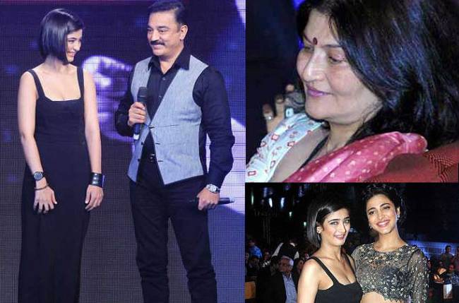 Kamal Aksharas Father Daughter Moment Dominates Shamitabh Sarika Takes A Backseat 