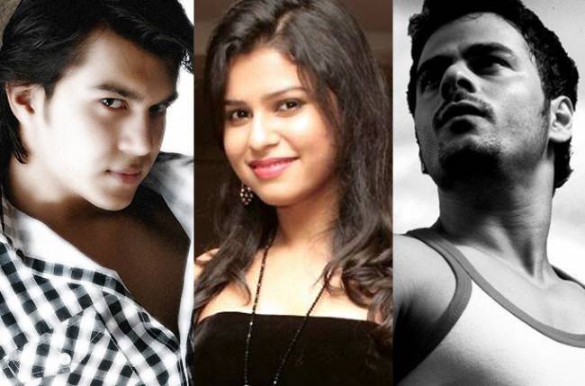 <b>Shavez Khan</b>, Anshul Singh and Damini Joshi in an episodic of Savdhan India - savdhan