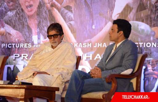 Amitabh Bachchan and Manoj Bajpai