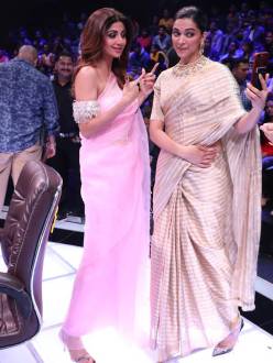 Dimpled Deepika graces Sony TV's Super Dancer 