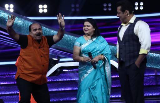 Dancing uncle Sanjeev Srivastav had a gala time with Salman in Dus Ka Dum 