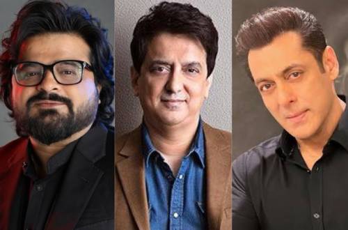 Salman Khan, Sajid Nadiadwala, and A.R. Murugadoss