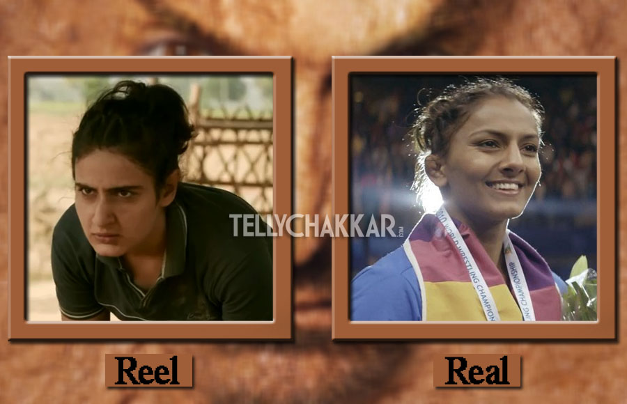 'Dangal' movie: 'Reel and Real' characters