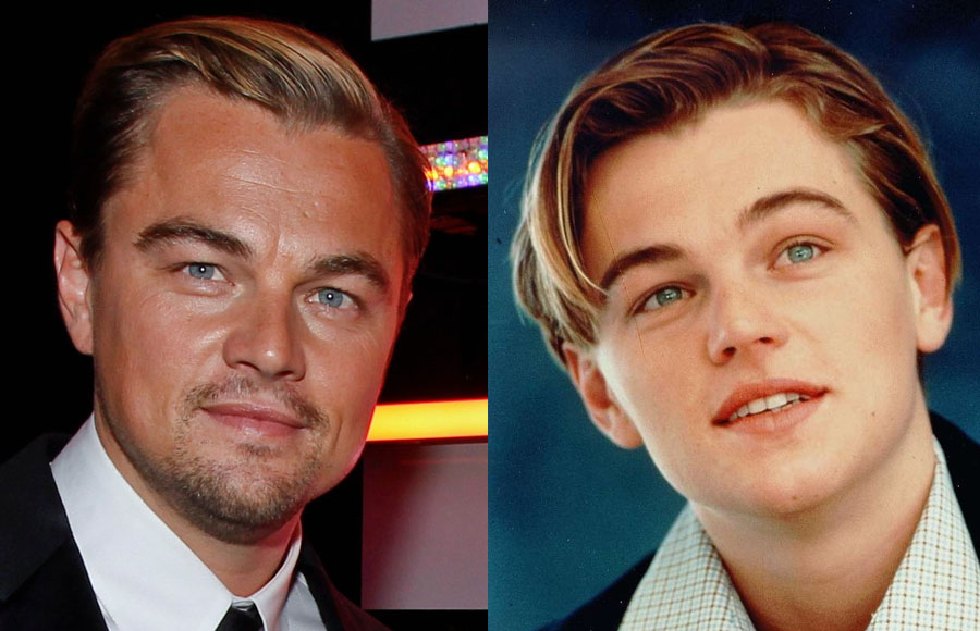 Leonardo Dicaprio Then And Now 