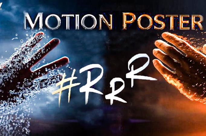 RRR motion poster and title revealed