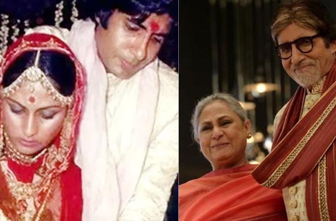 Big B Posts Wedding Pics With Jaya On 48th Anniversary