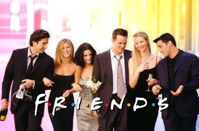 A surprise 'Friends' reunion