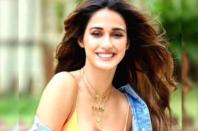 Disha Patani shines in white and gold at 'Radhe' mahurat puja