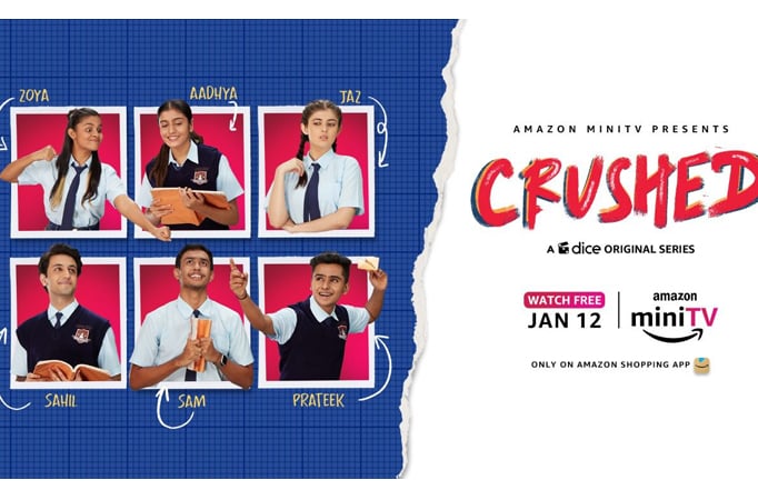 Amazon miniTV to premiere Dice Media’s coming-of-age comedy- drama series ‘Crushed’ for free on Amazon’s shopping app