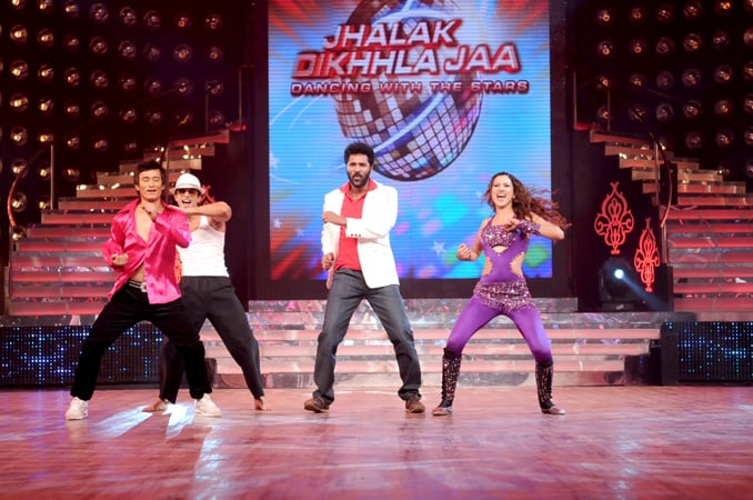 Podium finish! Jhalak finalists Baichung Bhutia, Karan Singh Grover, Prab