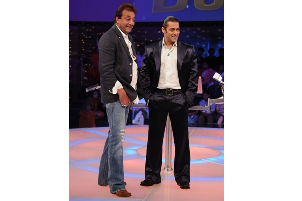 Sanjay Duttt and Salman Khan