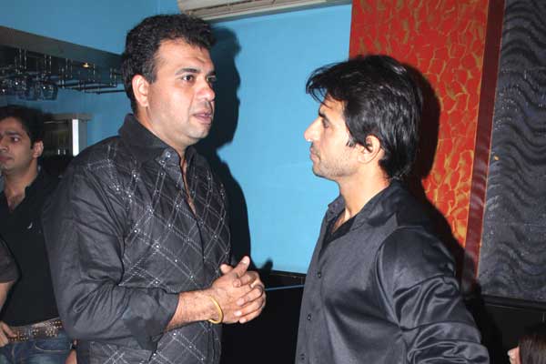 Topic of discussion: Ankur Nayyar with an actor friend 