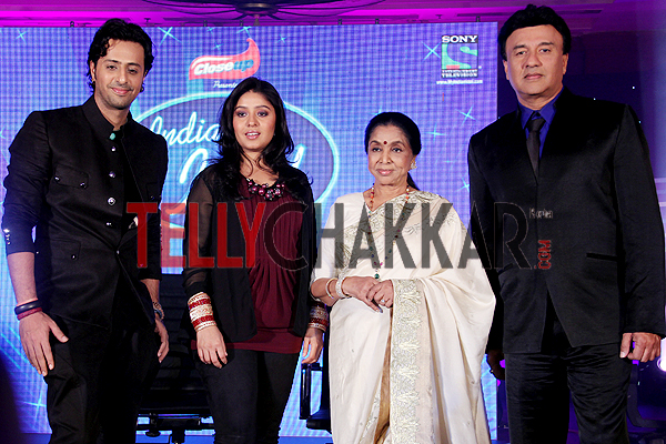 Salim, Sunidhi, Asha and Anu Malik