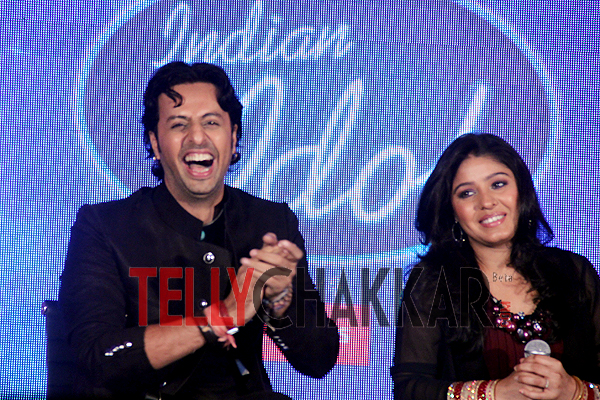 Salim Merchant and Sunidhi Chauhan