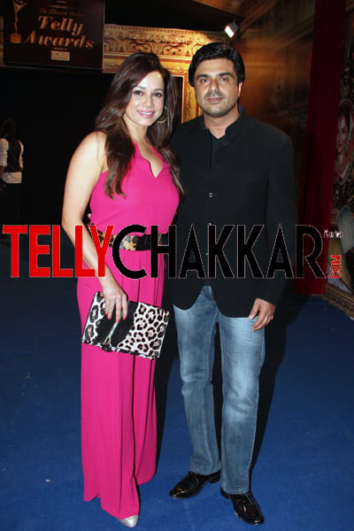 Samir Soni with Neelam