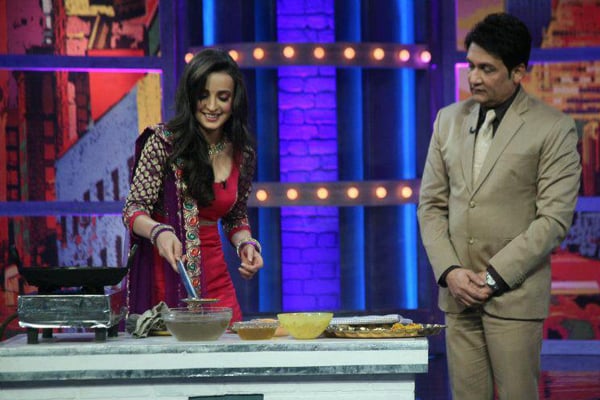 Sanaya Irani and Shekhar suman