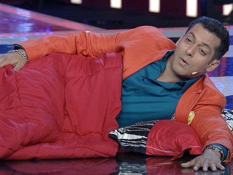 Salman lying on the floor 