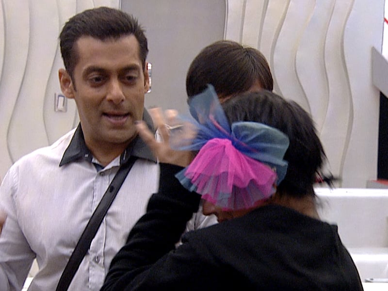 Salman's moment with Sapna