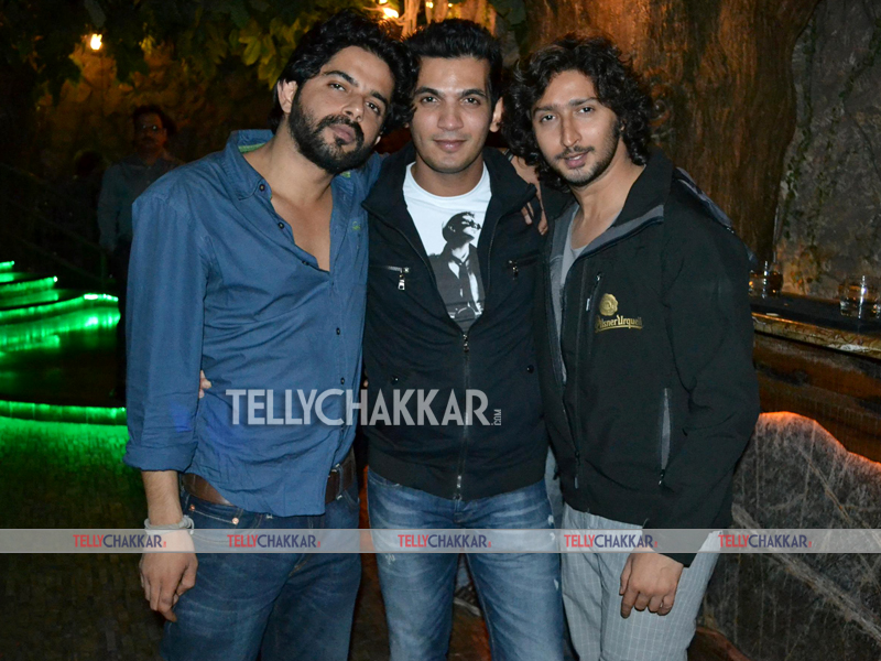 Raj Singh Arora-Arjun Bijlani-Kunal Karan Kapoor 