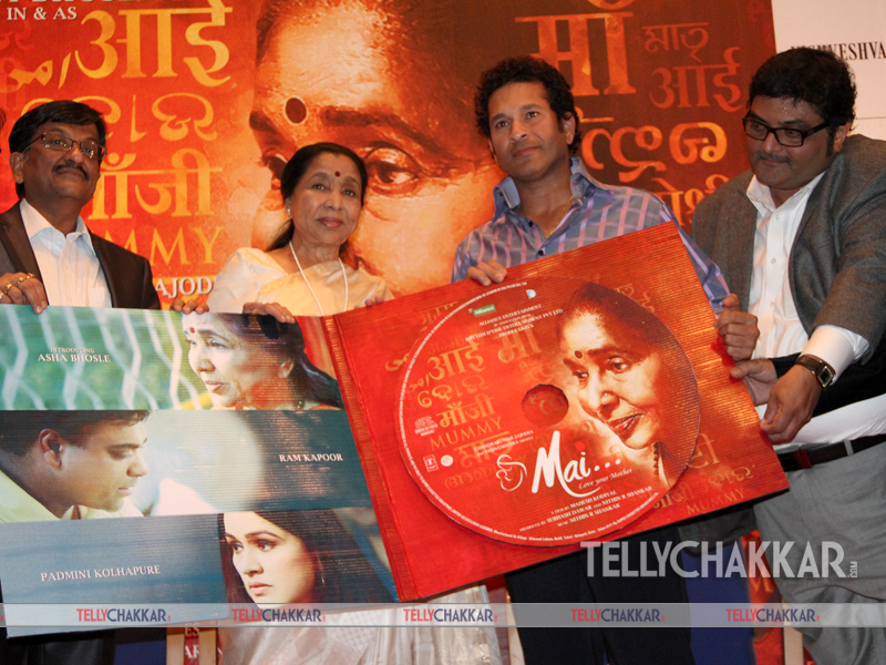 Asha Bhosle And Sachin Tendulkar