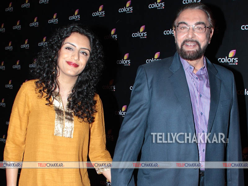 Kabir Bedi along with Parveen Dusanj 