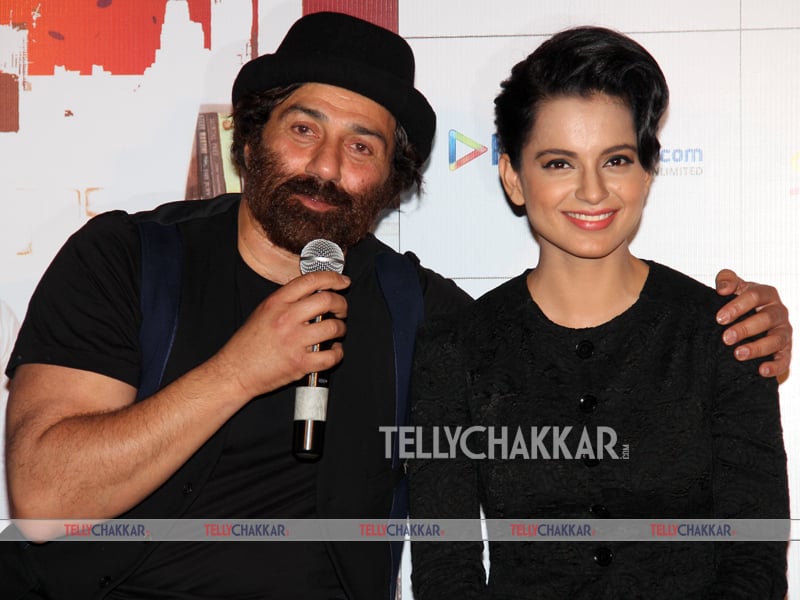 Sunny Deol and Kangna Ranaut