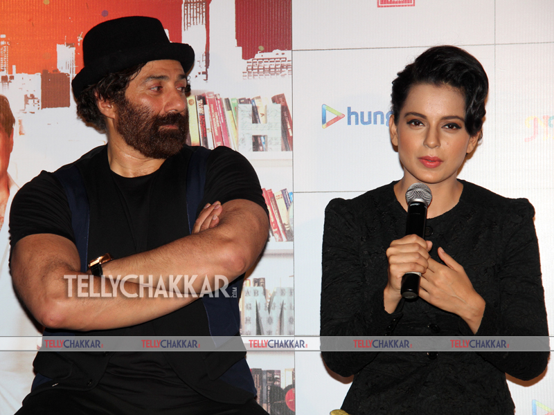 Sunny Deol and Kangna Ranaut