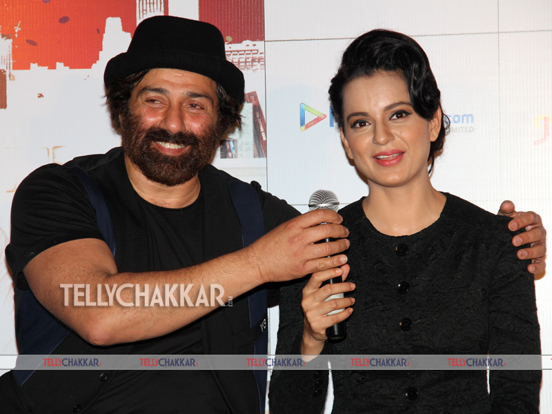 Sunny Deol and Kangna Ranaut