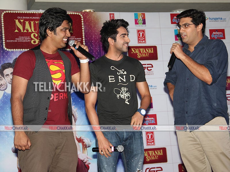 Ayushmann Khurrana with Kunal Roy Kapur