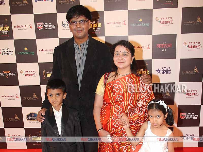 Dr Salil Kulkarni with family