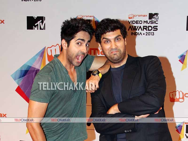 Ayushmann Khurrana and Kunaal Roy Kapur 