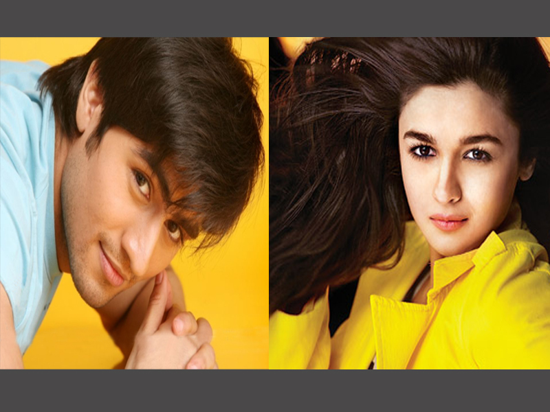 Harshad Chopda with Alia Bhatt