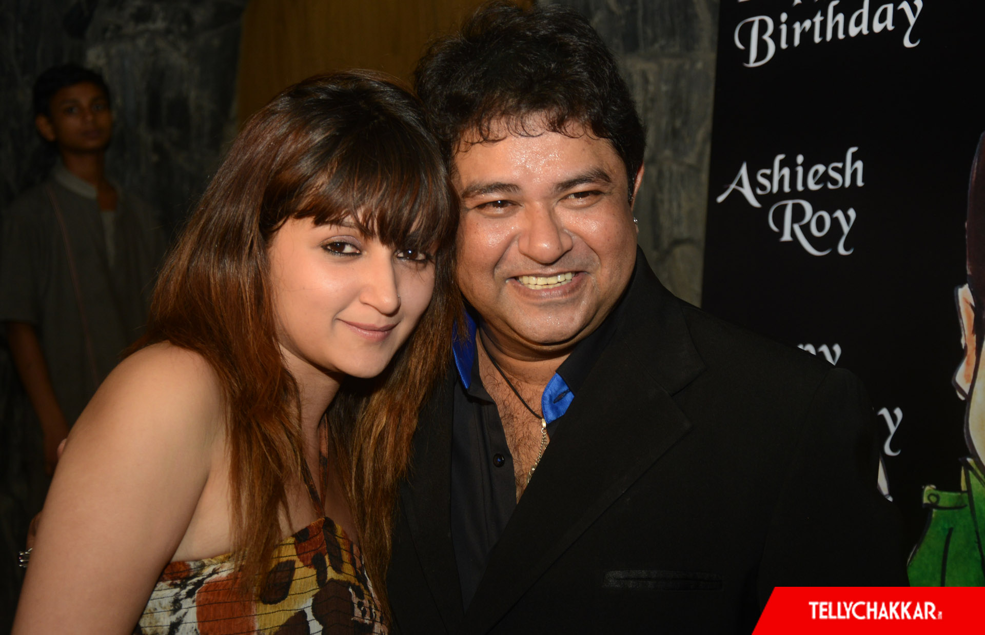 Ashiesh Roy with friend