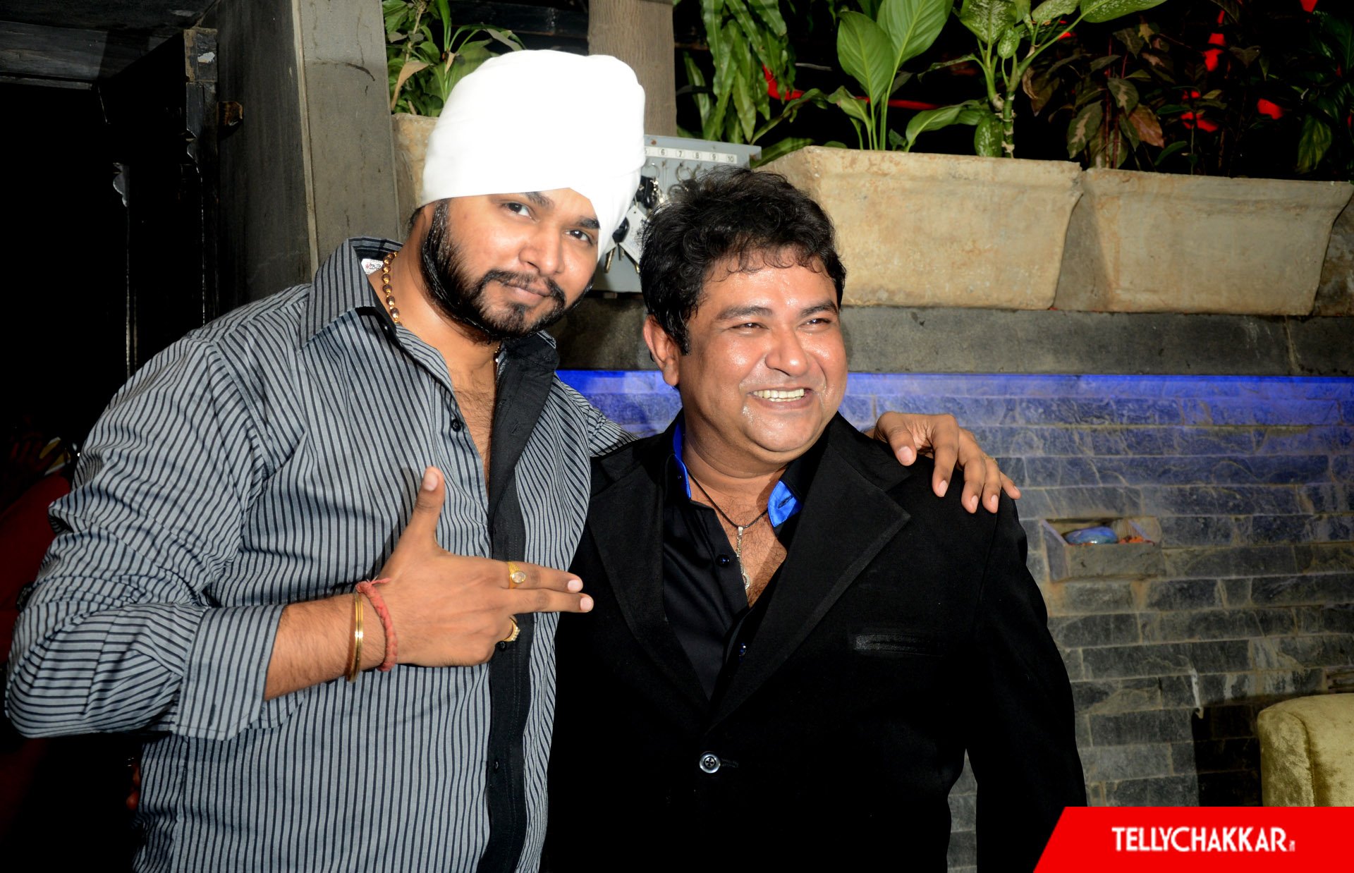 Ashiesh Roy with friend