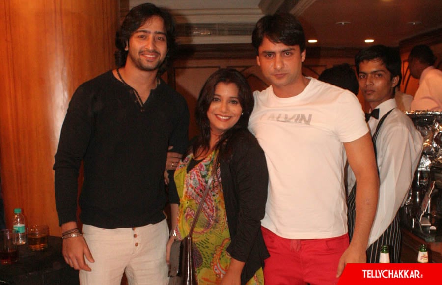 Shaheer Sheikh, Kshiti Jog and Rohit Bhardwaj