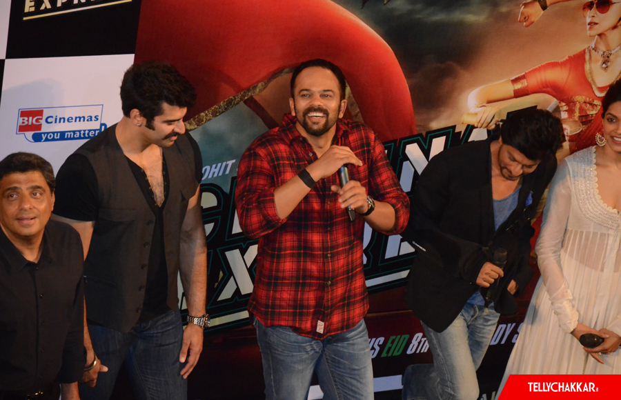 Rohit Shetty and Shah Rukh Khan 