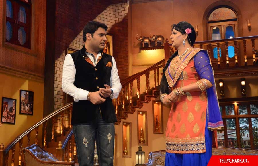 Upasna Singh and Kapil Sharma