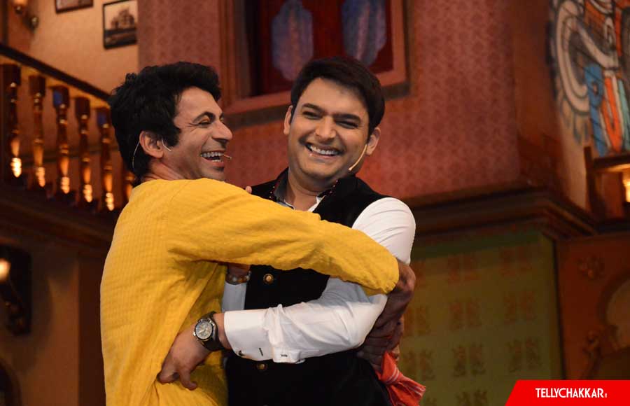 Sunil Grover and Kapil Sharma