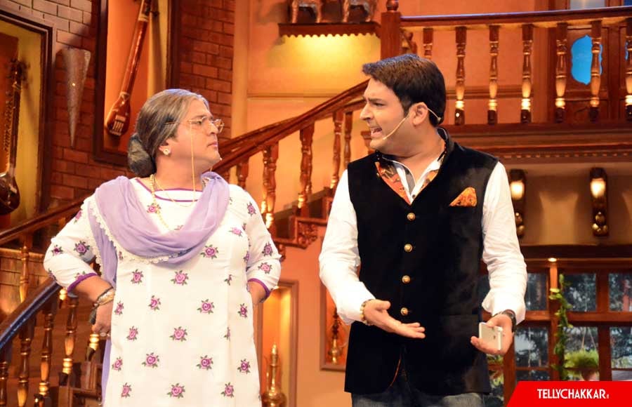 Ali Asgar and Kapil Sharma