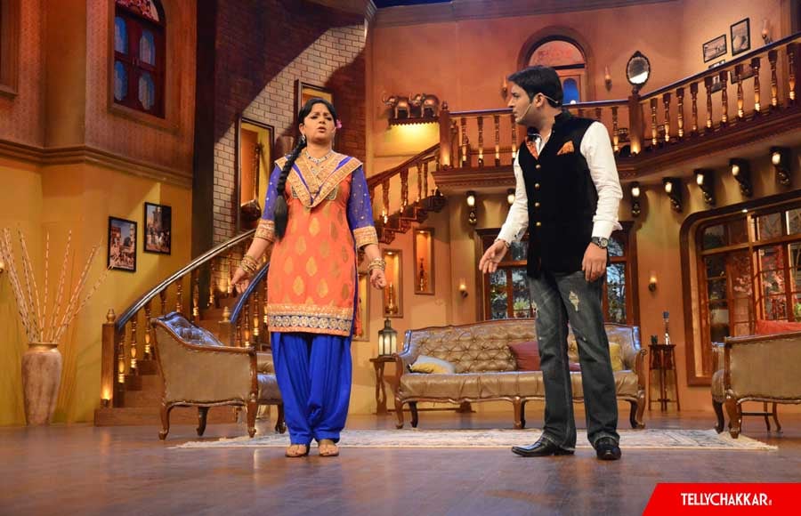 Upasna Singh and Kapil Sharma