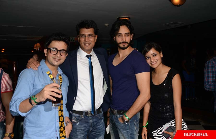 Akhlaque Khan, producer Sudhir Sharma, Siddharth Arora and Jayshree Venketaramanan