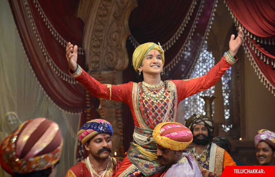 On the sets of Sony TV's Maharana Pratap