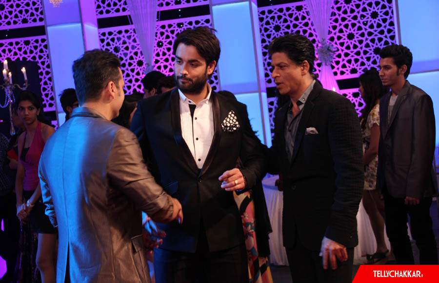 Shah Rukh Khan and Vivian Dsena 