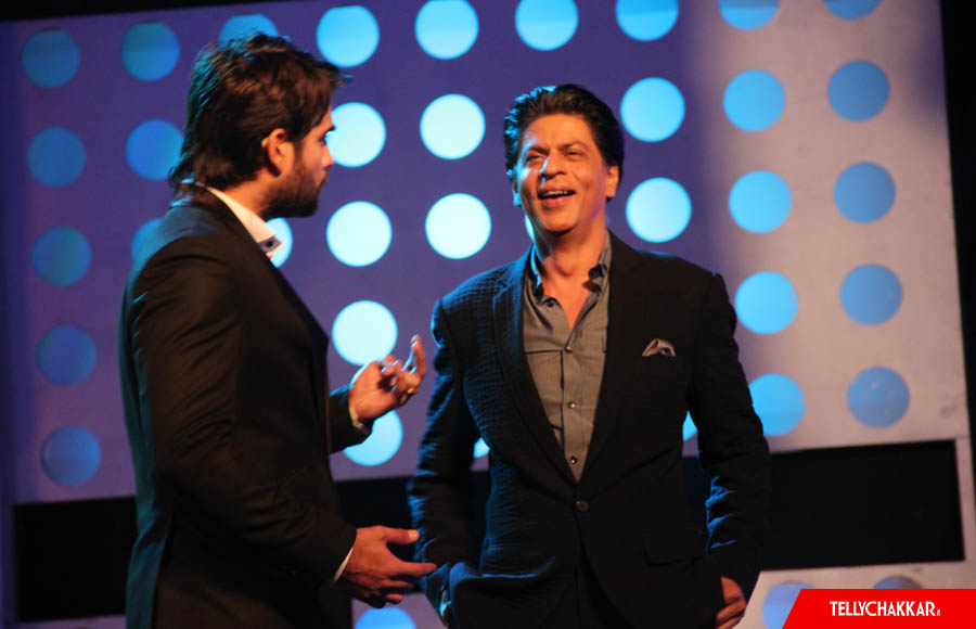 Shah Rukh Khan and Vivian Dsena